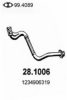 MERCE 1234906319 Exhaust Pipe